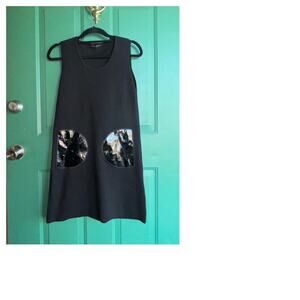 Roberto Collina medium Black Mini Dress **READ description!**